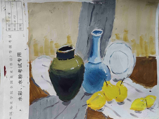 六级-水粉 - 成都美术考级网-中国美术学院考级中心